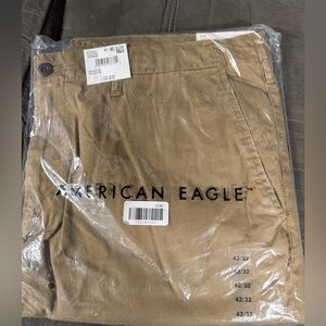 American Eagle Outfitters Men's Chino Pants - Khaki  42/32
